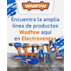 Amoladora inalámbrica Wadfow + 2 baterías 20V 3.0Ah 115mm Azul