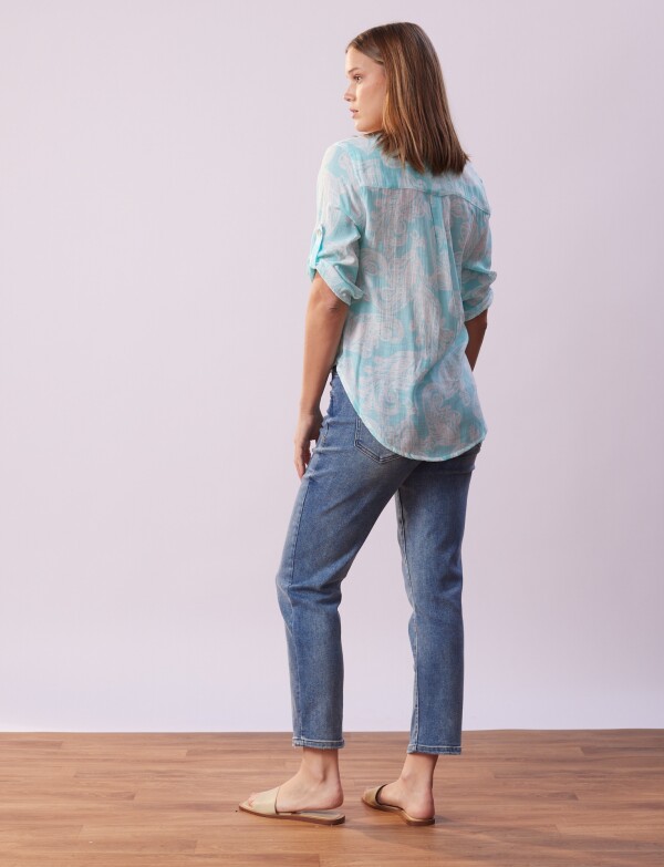 Blusa Nudo CELESTE/MULTI
