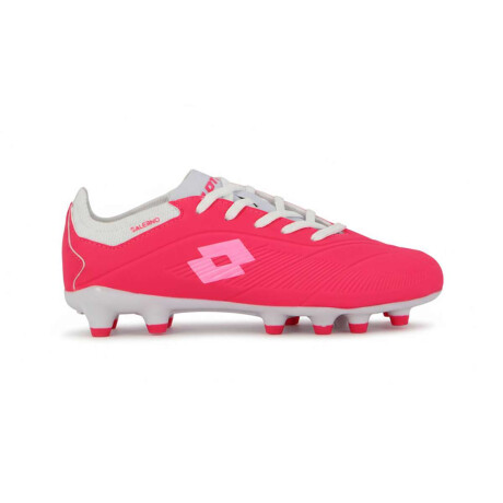 Lotto Salerno Futbol Cancha Md Niño Fucsia-Blanco