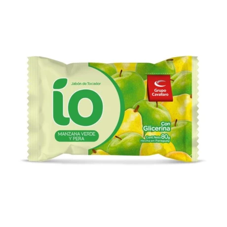 JABON DE TOCADOR IO 3 UNIDADES MANZANA Y PERA JABON DE TOCADOR IO 3 UNIDADES MANZANA Y PERA