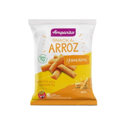 Snack De Arroz Queso Sin Gluten Amparito 80g Snack De Arroz Queso Sin Gluten Amparito 80g