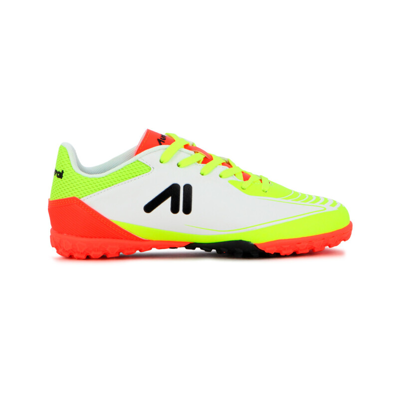 Calzado Austral Soccer - Blast Tf / Kids Blanco-amarillo