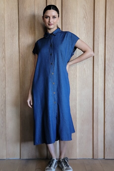 Vestido Oasis Denim Azul