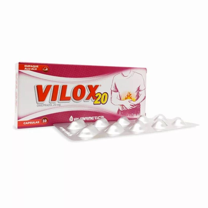 VILOX NP 20 MG CJ X 10 CAPS. única