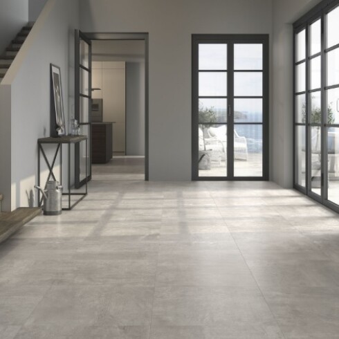 Porcelanato Gris Rustico Mate Liso 60X60Cm GAMAS DE GRIS