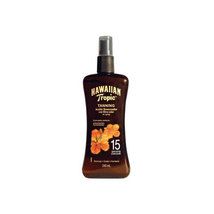 HAWAIIAN T TANNING OIL PROTEC.SOL SPF15 única