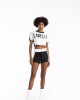 Remera Chicago Negra Y Blanca U