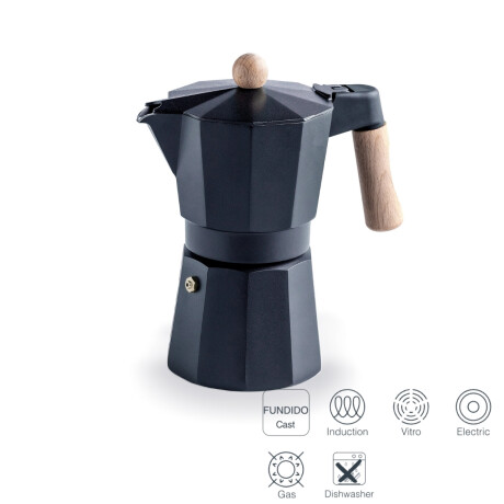 Cafetera express 6 tazas Trento Black Cafetera express 6 tazas Trento Black