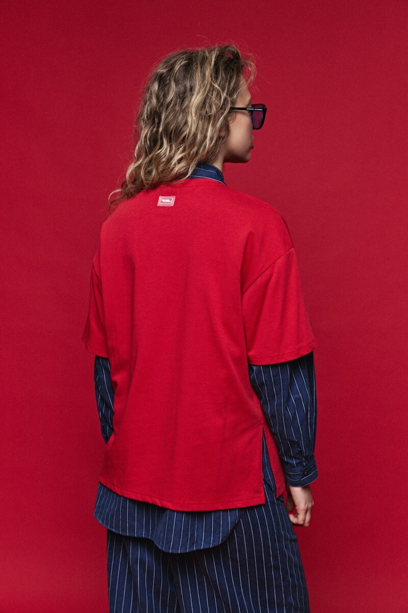 REMERA NARA Rojo
