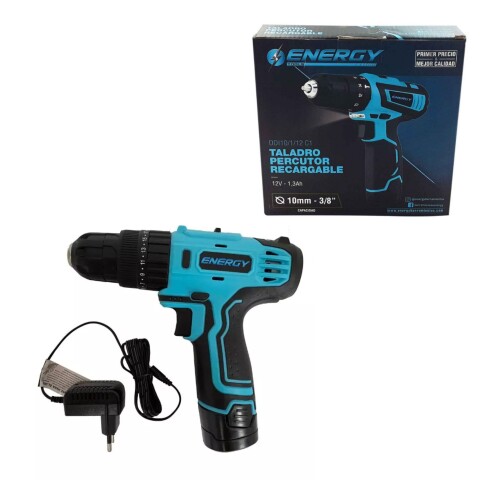 Taladro Percutor Energy 10/2/12 C1 10MM 12V Taladro Percutor Energy 10/2/12 C1 10MM 12V