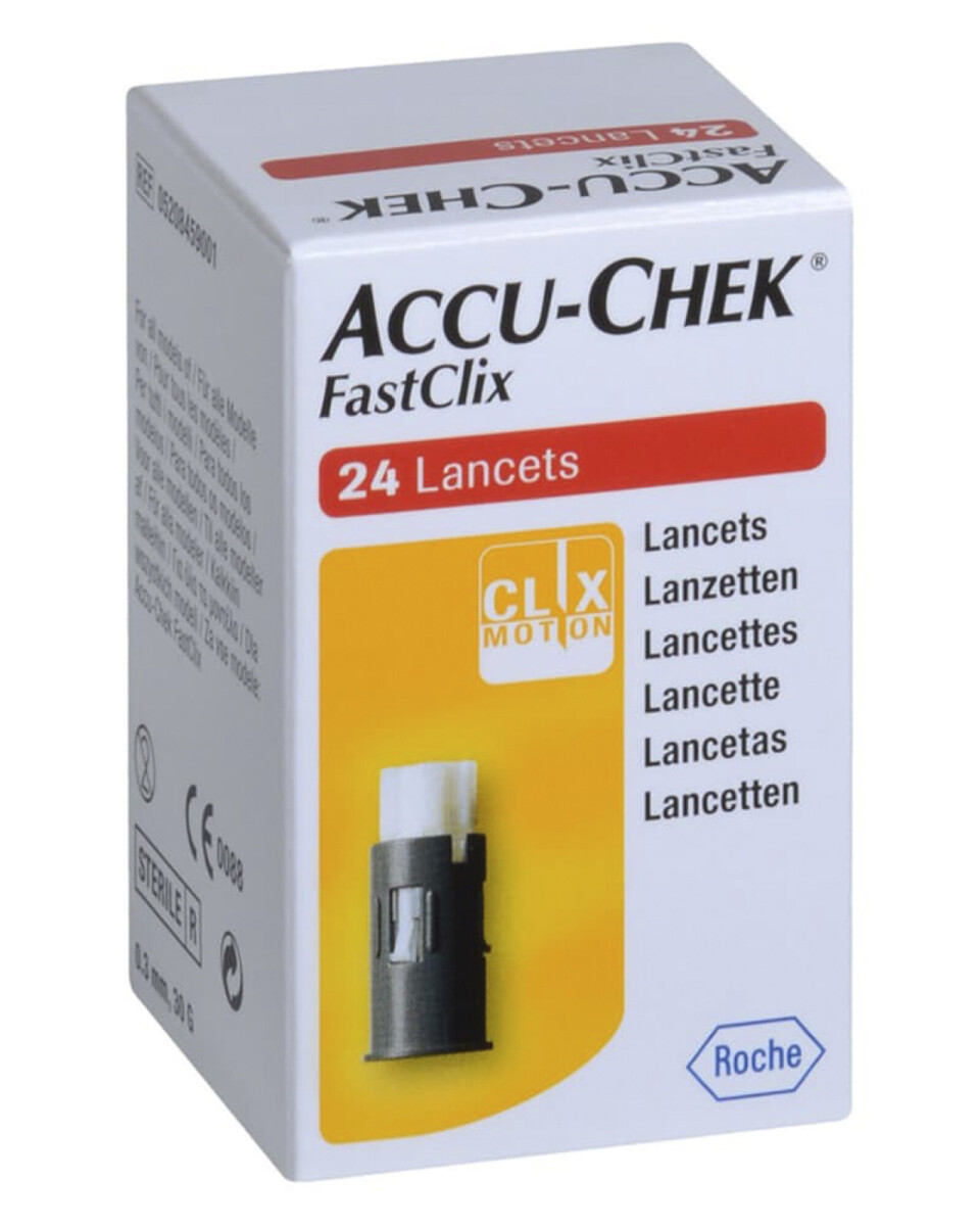 Accu Chek Fastclix Lancetas 