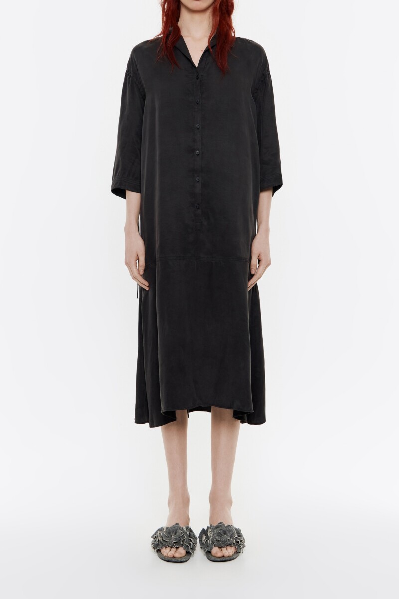 VESTIDO MUJER CANARY CAMO Negro