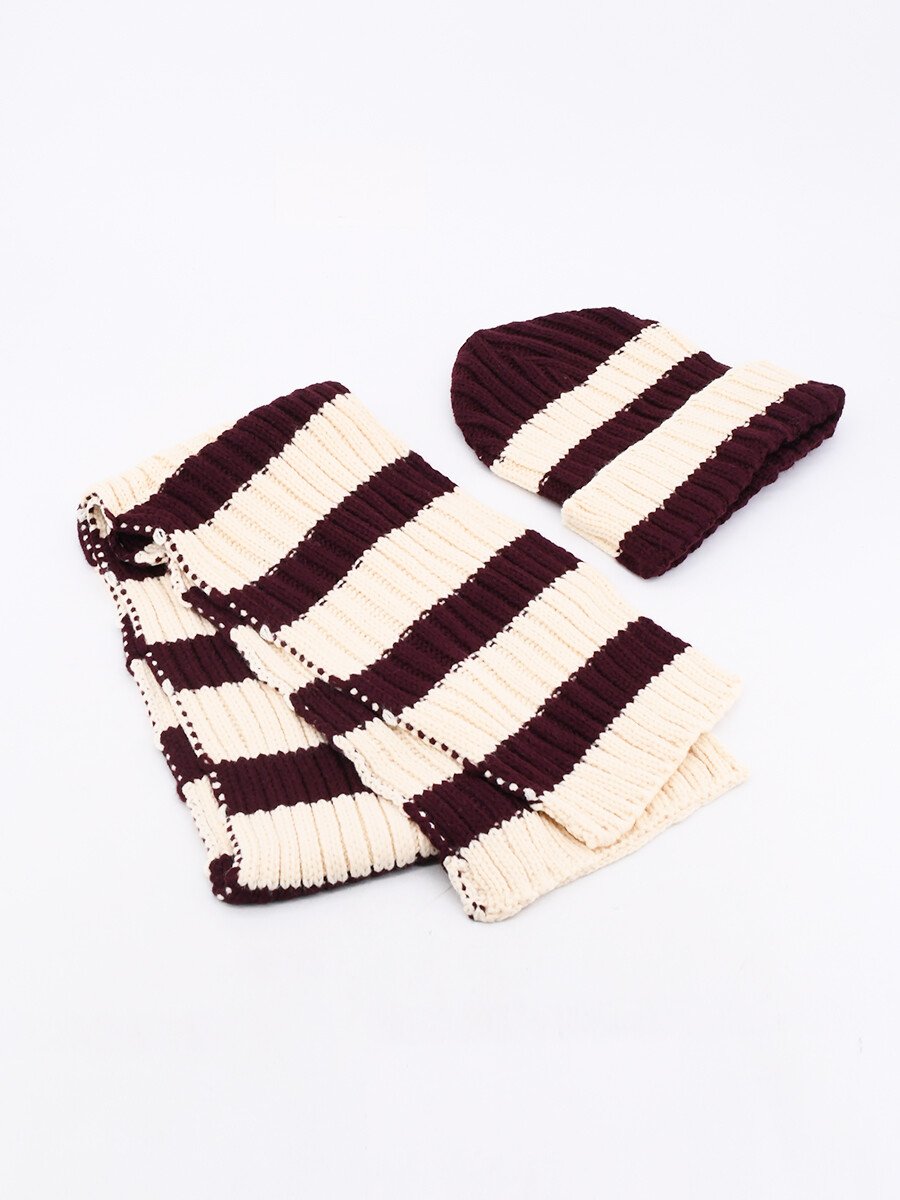 GORRO Y BUFANDA - VARIANTE 2 