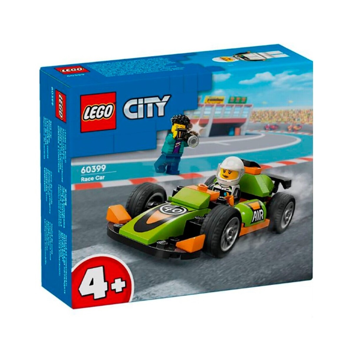 LEGO Auto de Carreras Verde 56 Piezas 4+ 