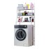 Mueble Organizador Estantes Sobre Lavarropas Metal Baño Mueble Organizador Estantes Sobre Lavarropas Metal Baño