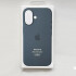 Funda De Silicona Apple Con Magsafe Para Iphone 16 AZUL