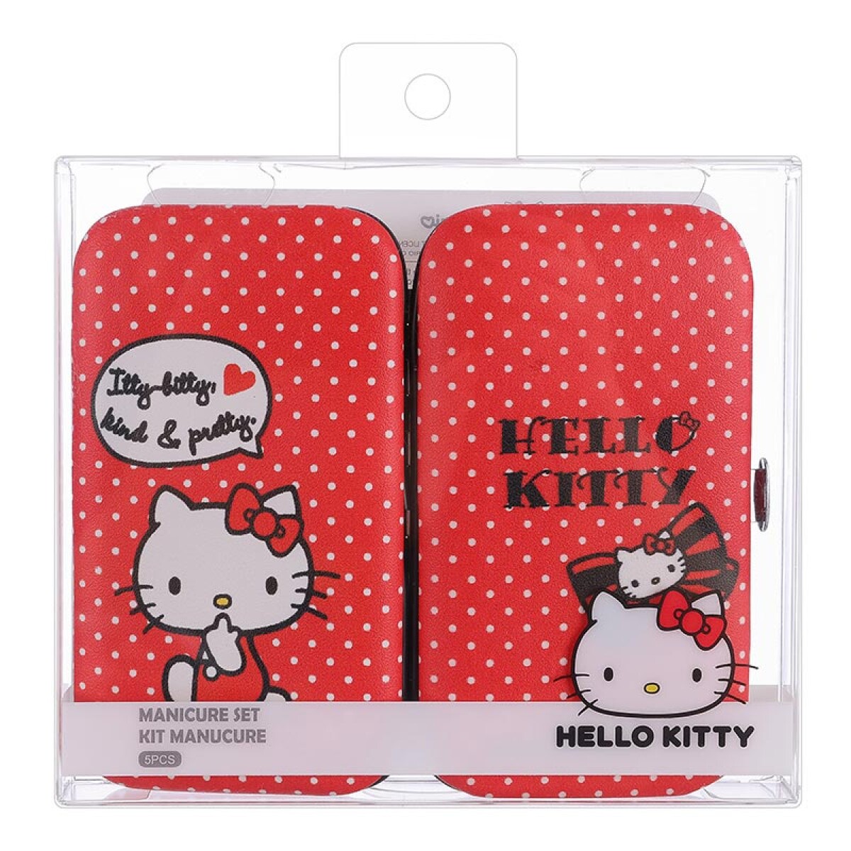 Set manicura Hello Kitty - rojo 