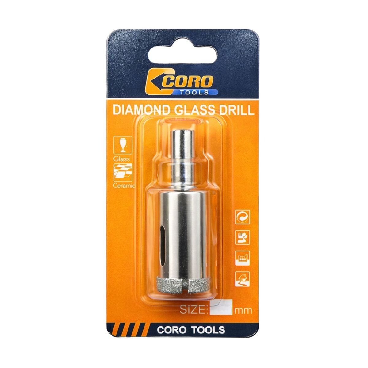 Mecha Copa Para Cerámica Y Vidrio 16 Mm 