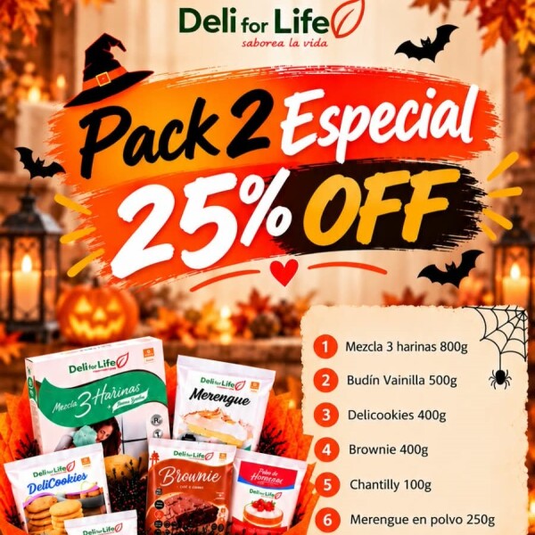 Packs con 25% OFF de Halloween 2