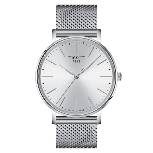 Reloj Tissot Everytime Gent en acero con esfera gris claro Reloj Tissot Everytime Gent en acero con esfera gris claro