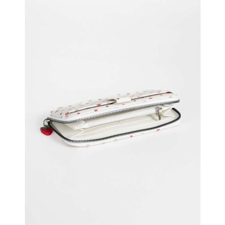 Billetera Fichero Crudo Blanco Crudo