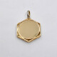 Medalla En Oro 18K , Platino, Nacar, Onix Y Diamantes Medalla En Oro 18K , Platino, Nacar, Onix Y Diamantes