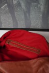 Honey Weekender Bag Caramel Red Zip