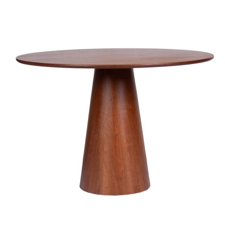MESA DE COMEDOR LAMINA-DE-CINAMOMO MARRON DORIA
