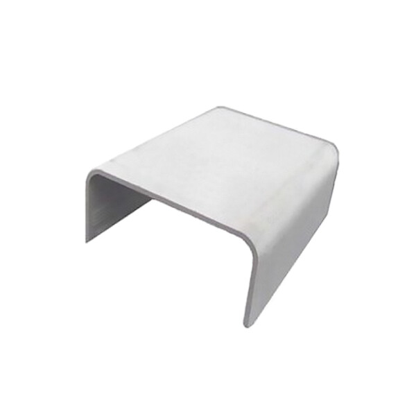 Unión recta blanca p/ducto 18x21mm ZO0317
