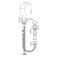 Griferia De Bidet Monocomando Linea Epuyen Fv Cromo CROMO