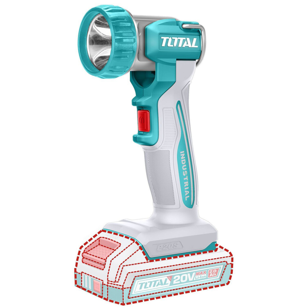 Linterna De Trabajo Inalámbrica A Batería 20v 450Lm 