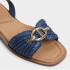 GOASSI GOLD NAVY SUEDE