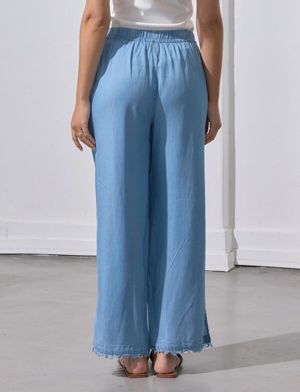 Pantalon Lyocell Wide Leg JEAN CLARO