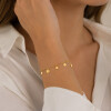 Pulsera Paula de oro amarillo 18k. Pulsera Paula de oro amarillo 18k.