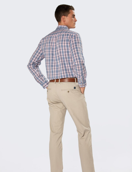 PANTALÓN CLÁSICO GABARDINA Beige
