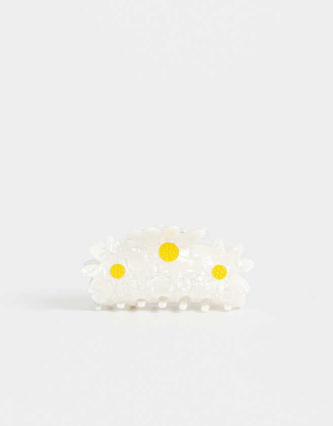 Broche Con flores Broche - Blanco Crudo