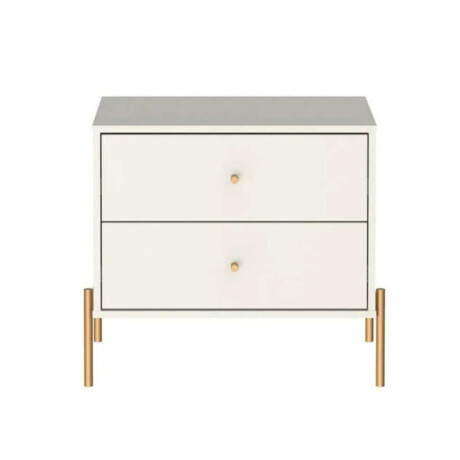 Mesa de Luz Jasper White Gloss