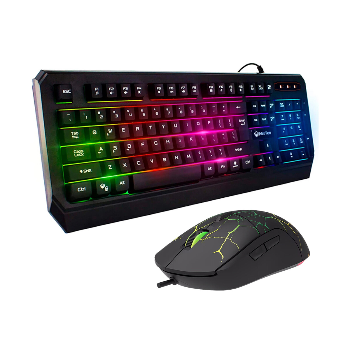 Combo Gamer Teclado y Mouse Meetion 