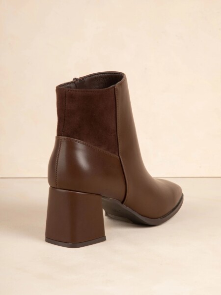 BOTA ALLIE MANILAS CHOCOLATE