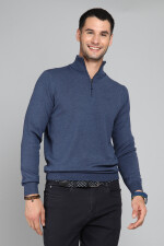 Sweater Medio Cierre Arrow DENIM
