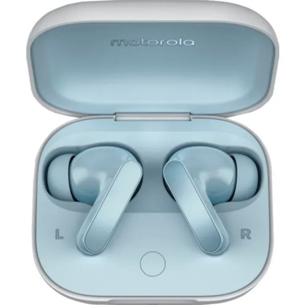 Auricular Moto Buds Loop Celeste Crystal By Swarovski 