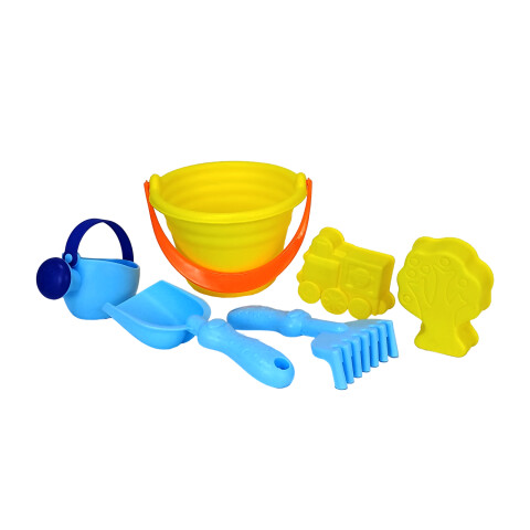 3X2 OUTLET Balde con regadera y accesorios de playa 3x2 Outlet Balde Con Regadera Y Accesorios De Playa