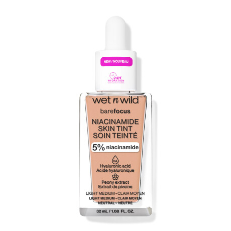 Base de Maquillaje Wet n Wild Bare Focus Skin Tint Light Medium 35 ml