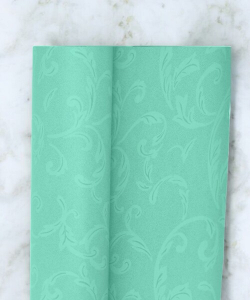 Papel Regalo Hoja 1x1.4 mts-DAMASCATO VERDINO Papel Regalo Hoja 1x1.4 mts-DAMASCATO VERDINO