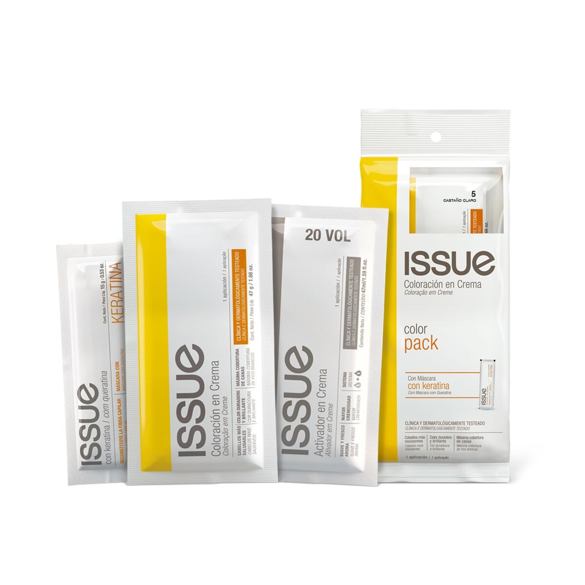 ISSUE TINTURA COLOR N° 5 CASTAÑO CLARO 