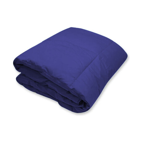 Set 2 Plazas c/ Acolchado Pluma Dohler + Calienta Cama Cuori Azul Marino