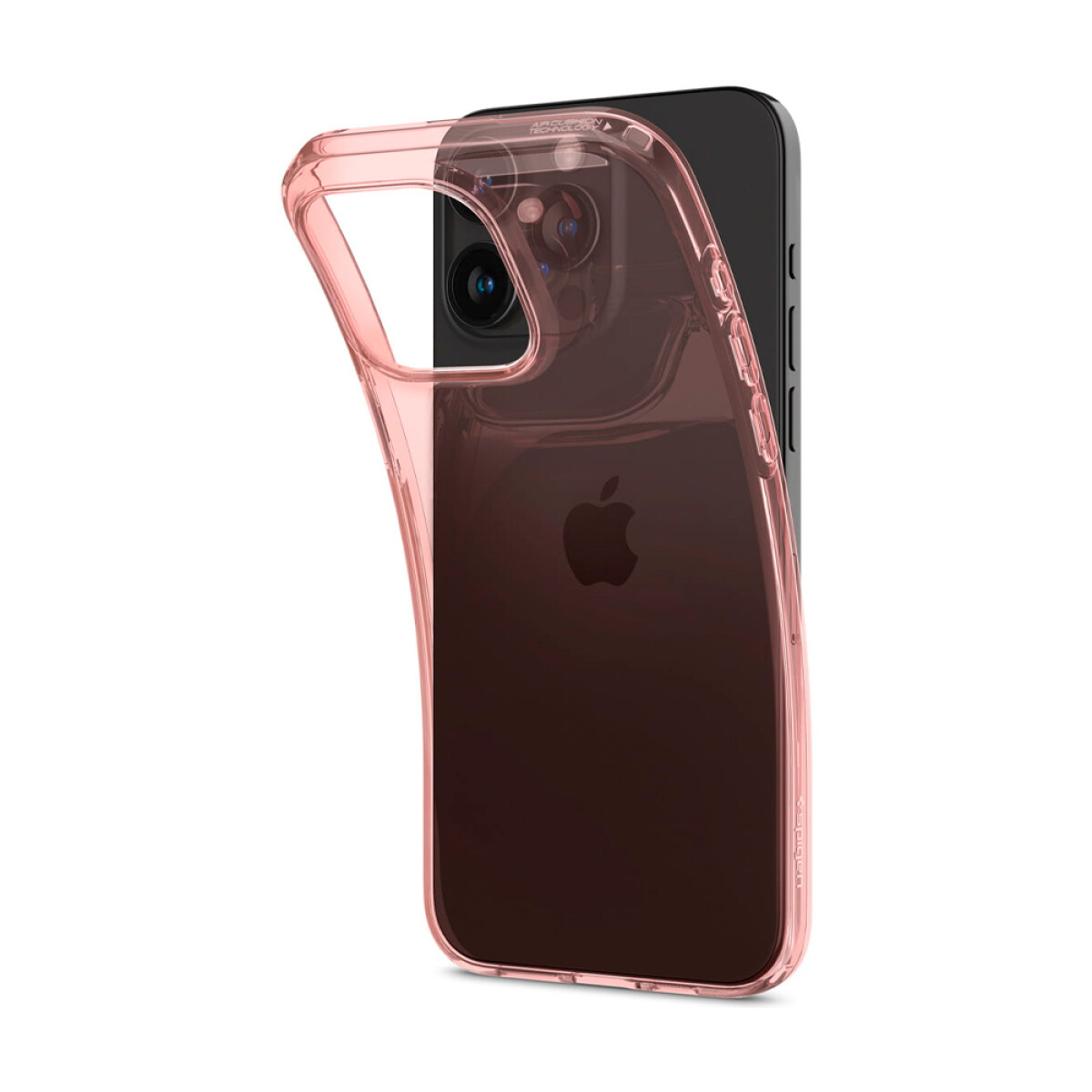 Spigen Funda Crystal Flex iPhone 15 Plus Rose 