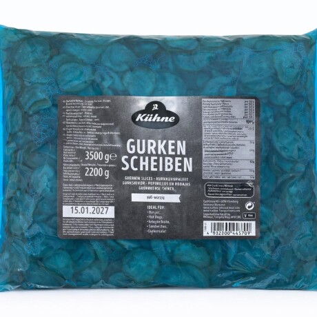 Pepinillos Pouch 3.5kg Pepinillos Pouch 3.5kg