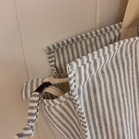 Bolso De Playa Grande Amalfi Gris