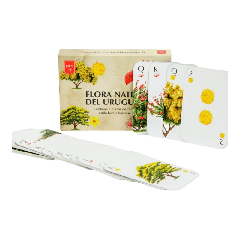 Juego de Cartas Flora Nativa del Uruguay Pika Juego de Cartas Flora Nativa del Uruguay Pika